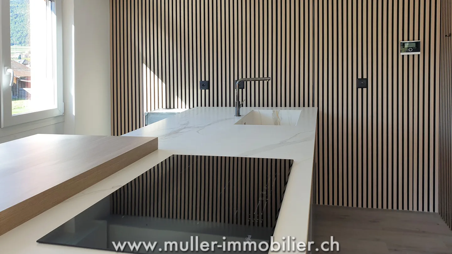 Wunderschöne neue 3,5-Zimmer-Wohnung in Aigle - Foto 3 von 13