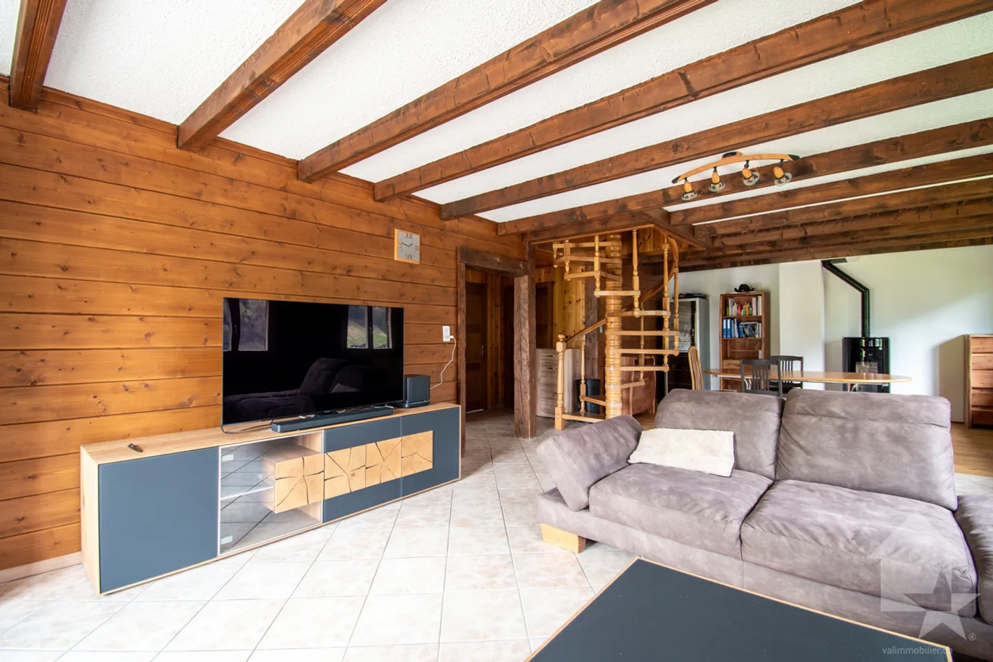 Troistorrents, chalet individuel de 6.5 pièces avec vue - Photo 10 sur 13