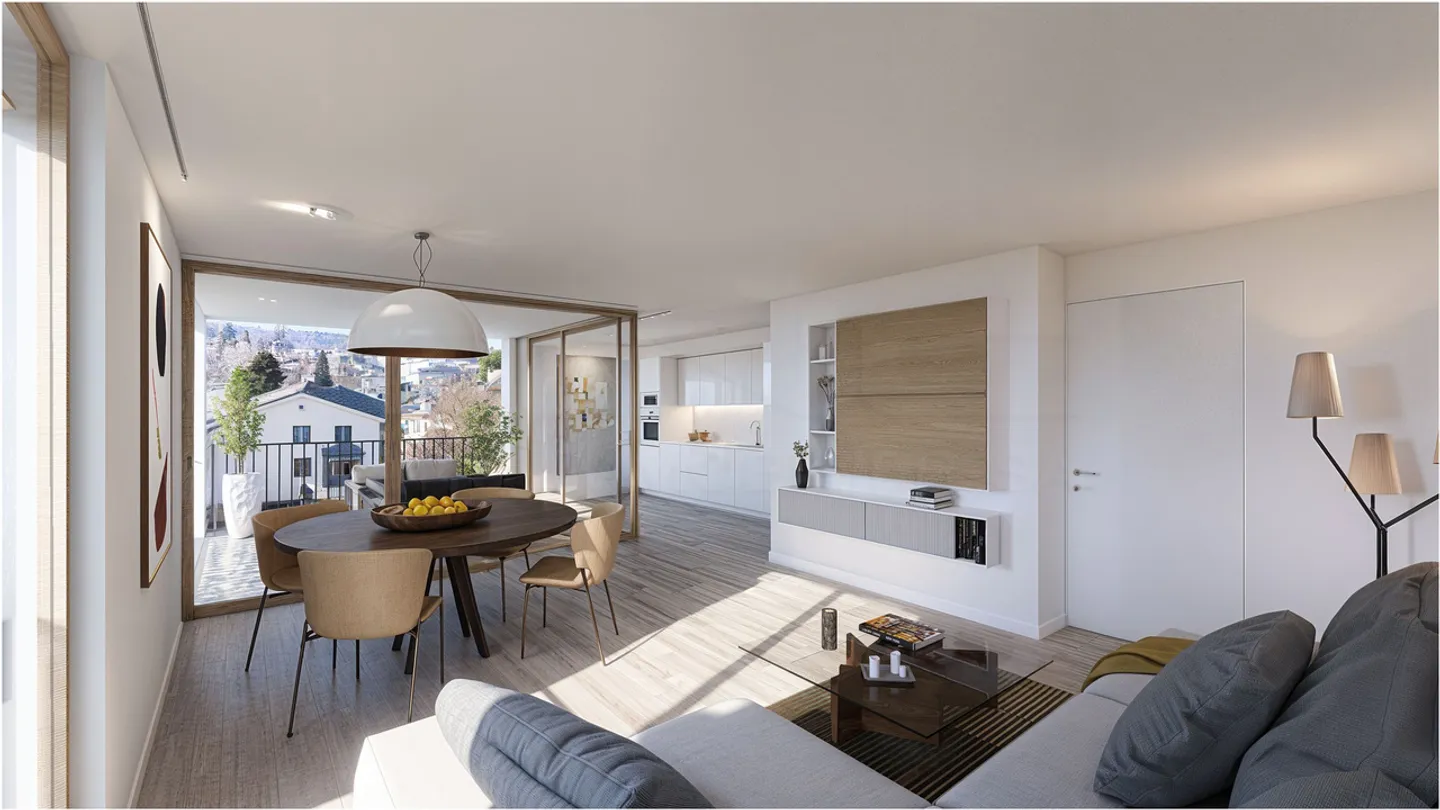 New promotion in Fribourg! 2.5, 4.5 and 6.5 room apartments - Photo 3 of 6