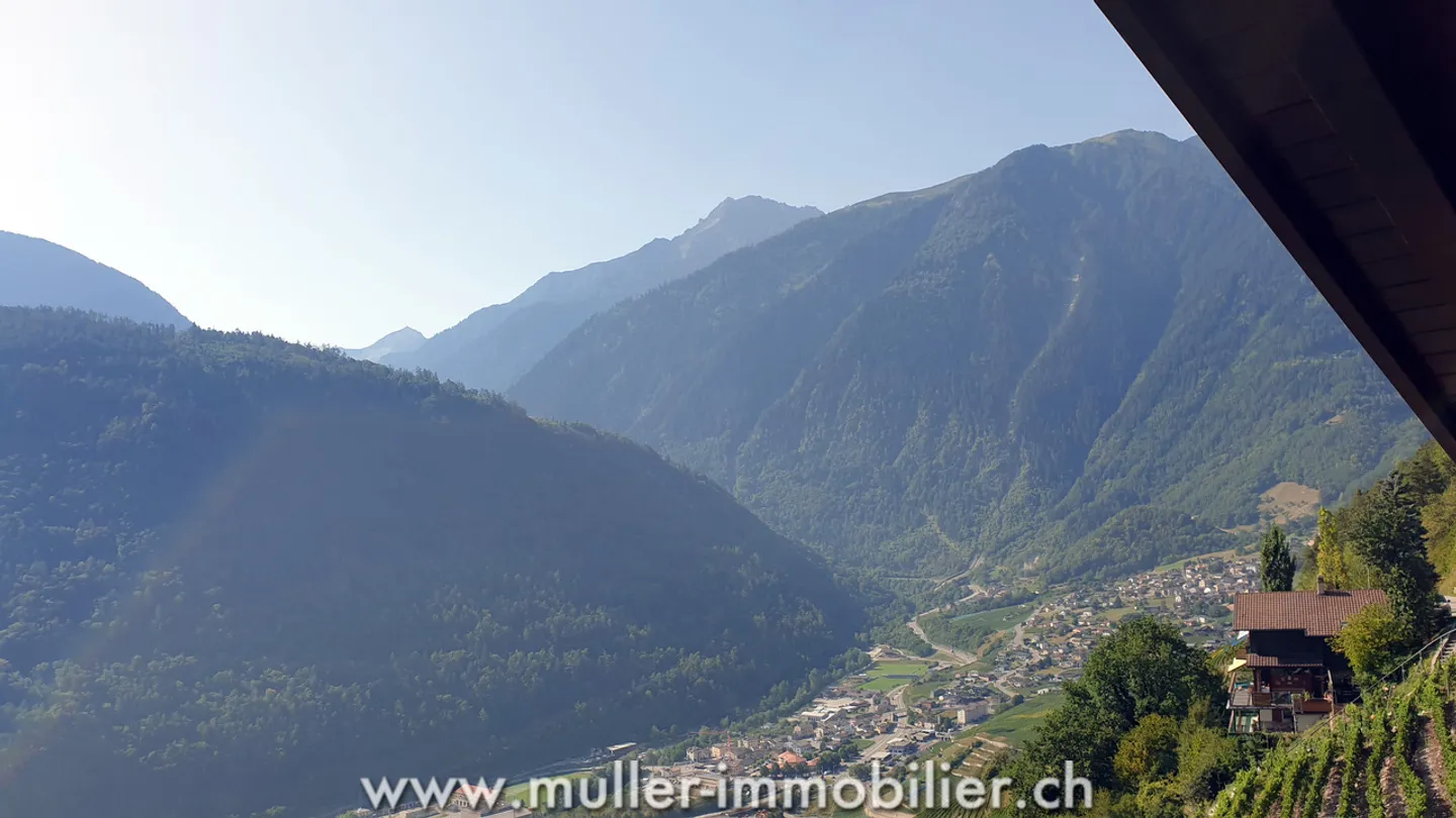 Schönes Haus umgeben von Weinbergen mit Blick auf die Berge - Foto 12 von 13