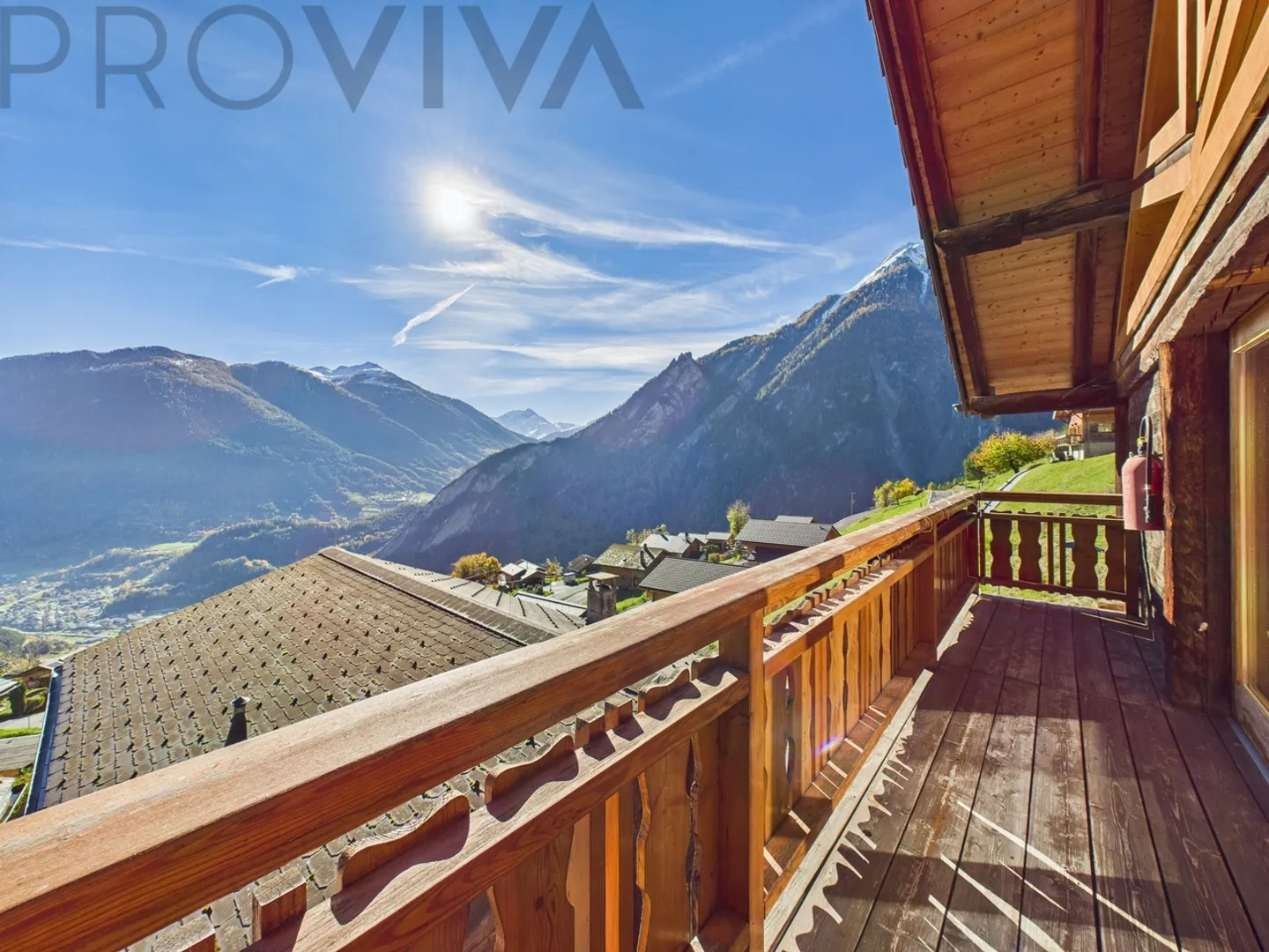 Walliser Juwel - Chalet mit Studio & Panorama-Terrasse - Foto 4 von 7