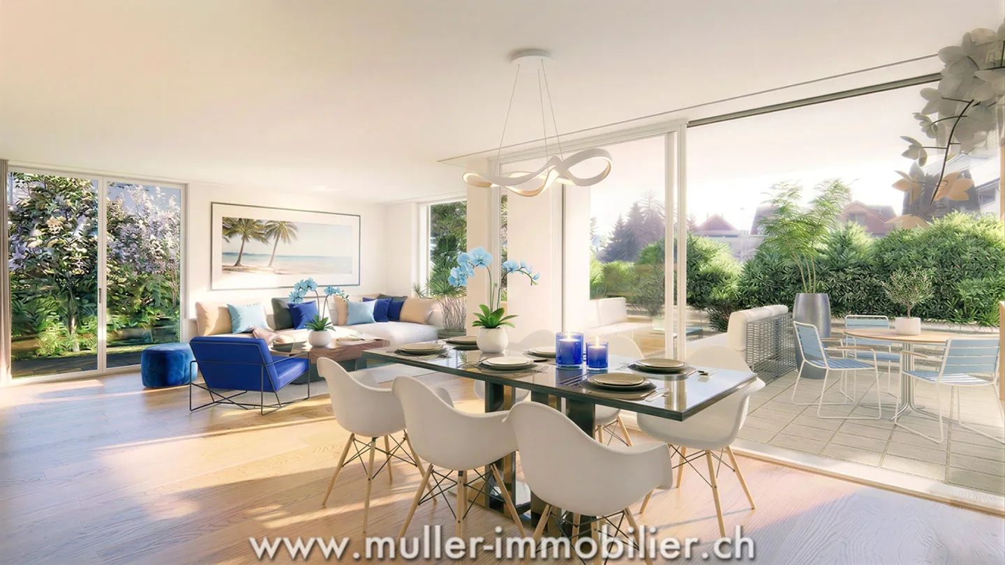 3.5 rooms with terrace and garden, peaceful setting 4 min from Ursy - Photo 1 of 11