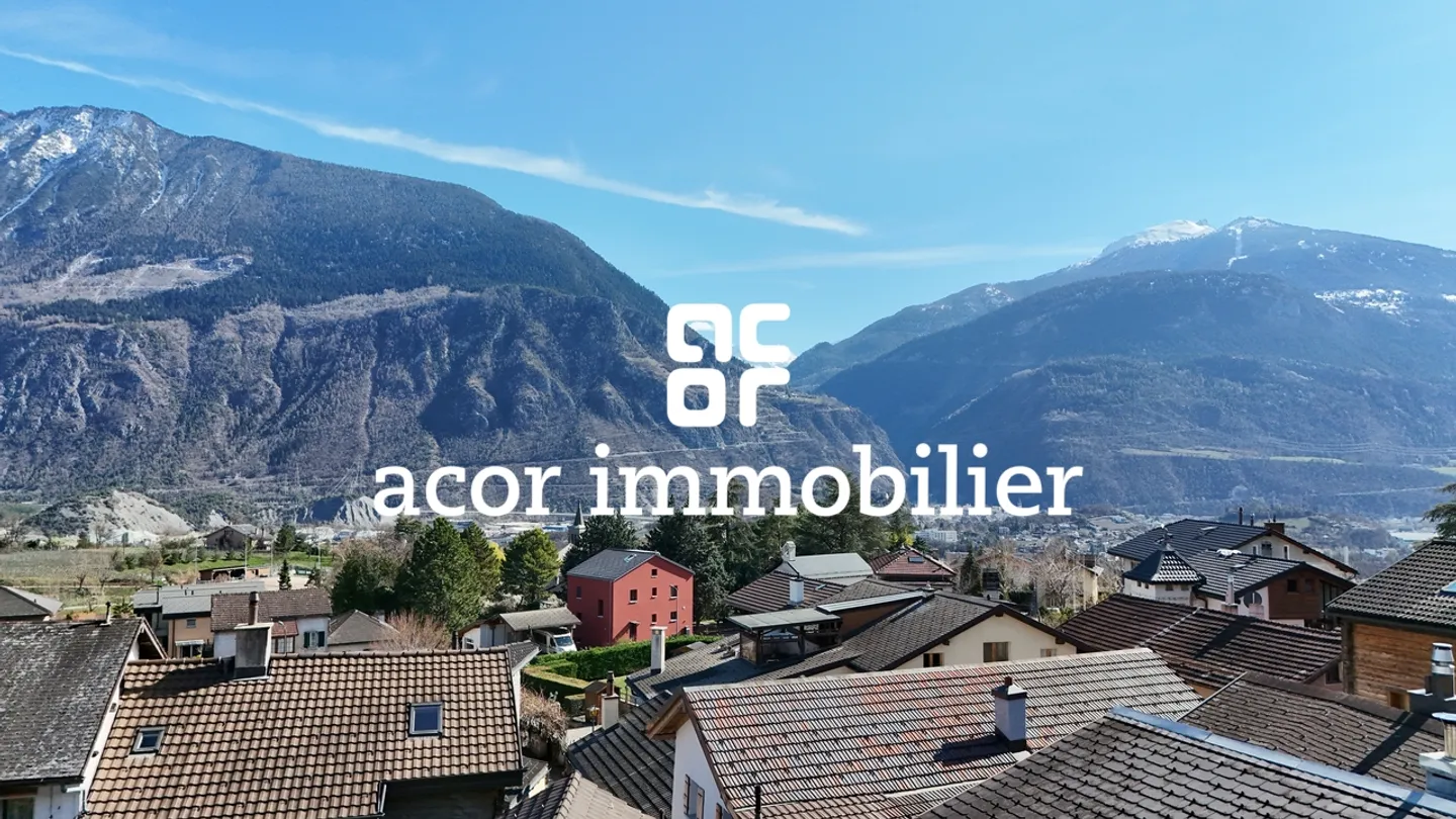 Charmante renovierte Hütte im Zentrum von Veyras - Foto 1 von 4