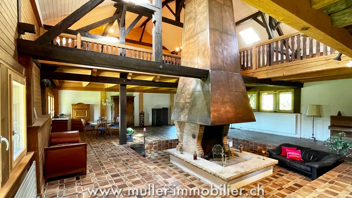 Wunderschöner renovierter Bauernhof in Grangettes-près-Romont - Foto 6 von 13