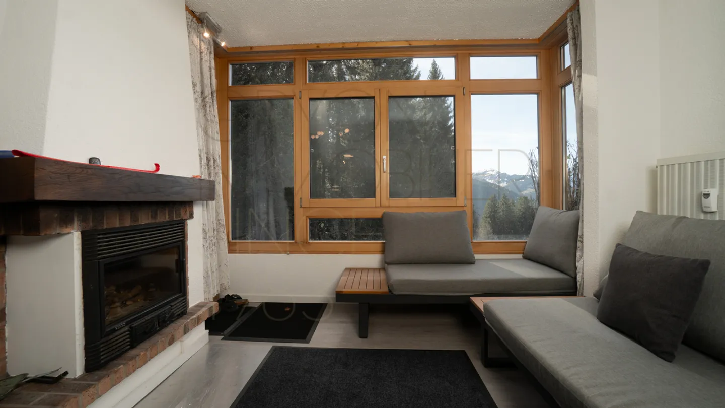 Alpe des Chaux: Renovierte 2-Zimmer-Wohnung, 200 m von den Pisten, überdachter Parkplatz - Foto 1 von 13