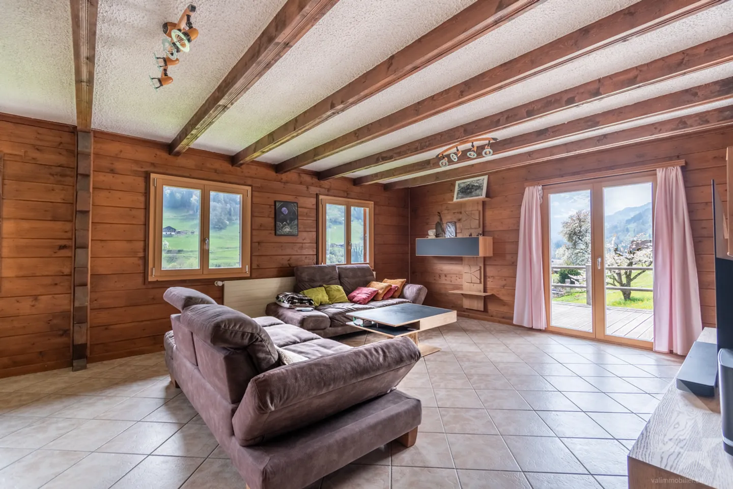 Troistorrents, chalet individuel de 6.5 pièces avec vue - Photo 8 sur 13