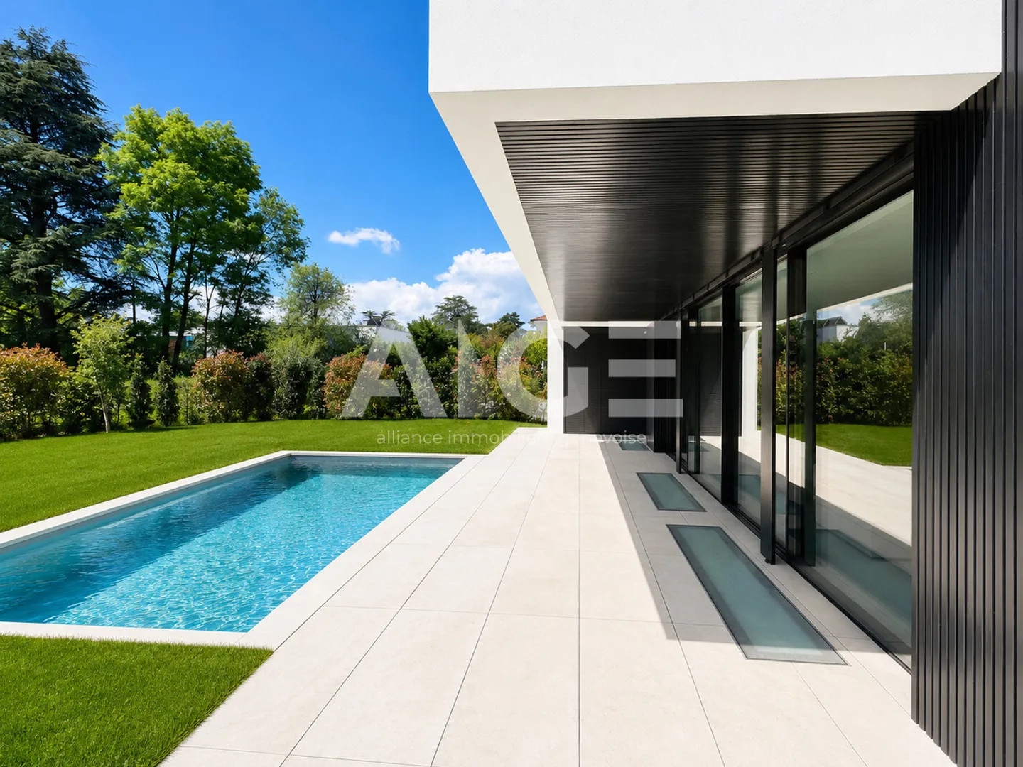Villa contemporaine avec piscine - Photo 3 sur 3
