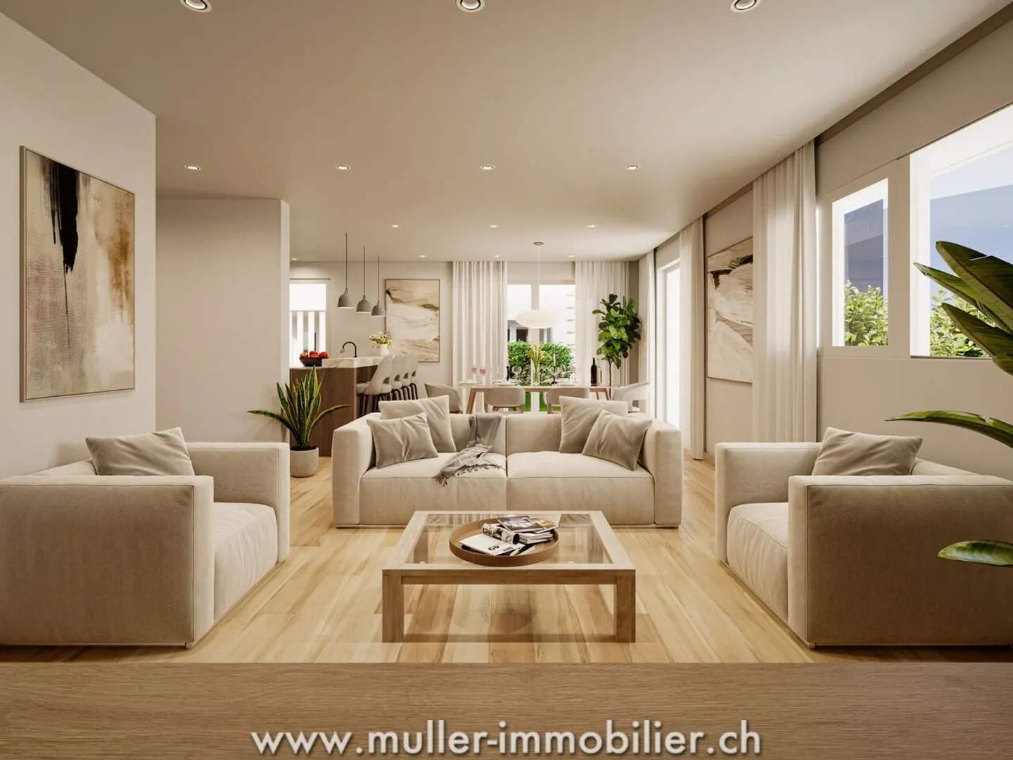 Individual villa with panoramic view in Aigle - Photo 3 of 13