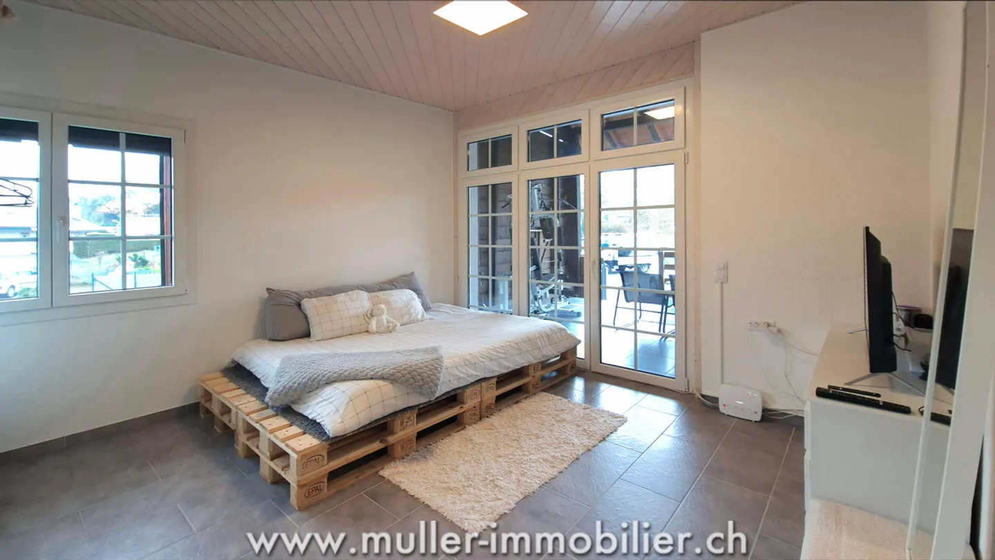 Appartement rénové avec jardin dans un ancien moulin, à Carrouge VD - Photo 5 sur 13