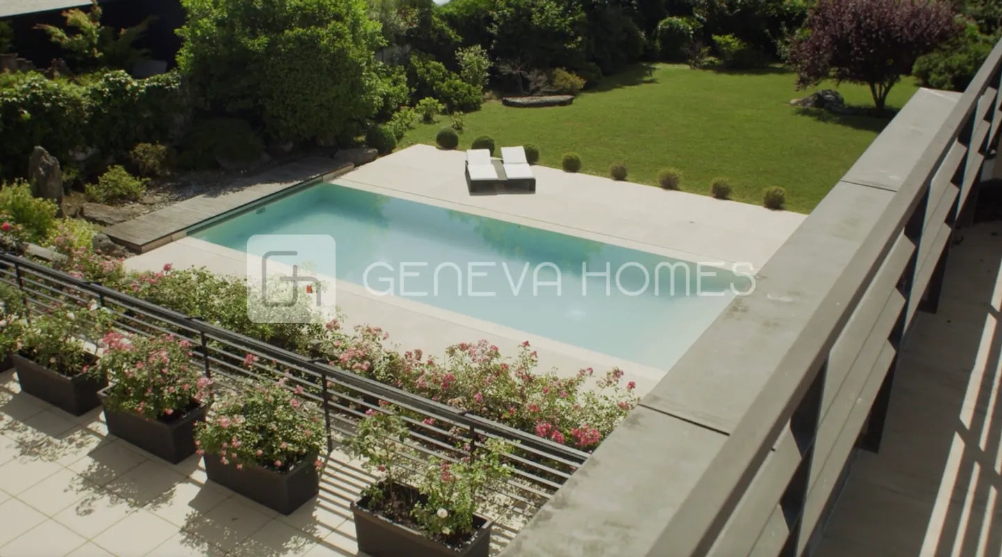 Magnifique villa près du lac à Vésenaz - Photo 3 sur 6