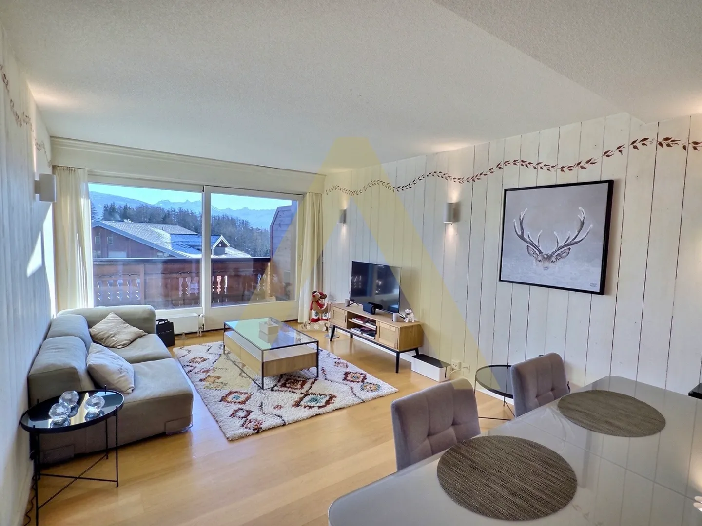 Möblierte 3,5-Zimmer-Wohnung mit großem Balkon und Zugang zum Spa - Foto 6 von 13