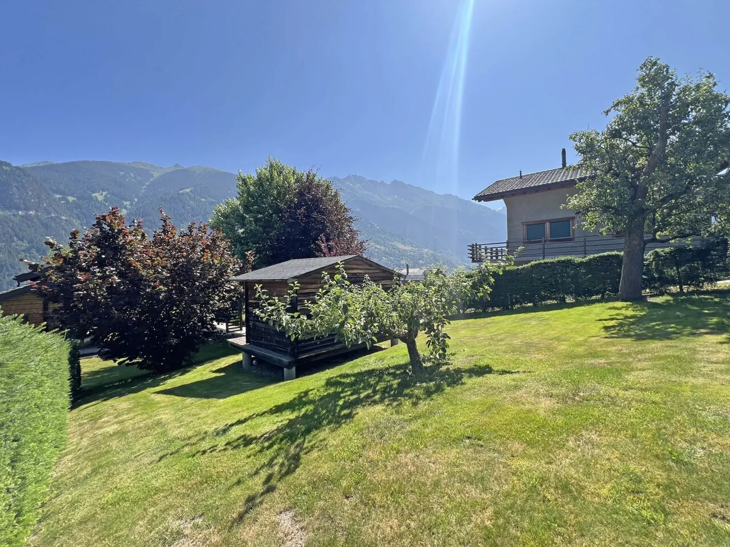 Rare alpine property with building plot and view of Verbier - Photo 5 of 13