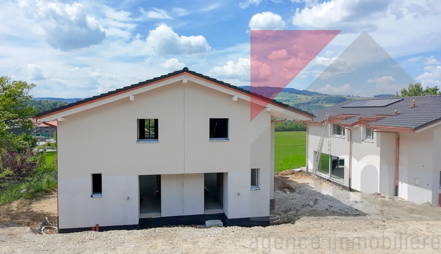 Eine neue 5,5-Zimmer-Villa in Corbières am Rande von landwirtschaftlichem Gebiet, mit Blick auf den See - Foto 7 von 9