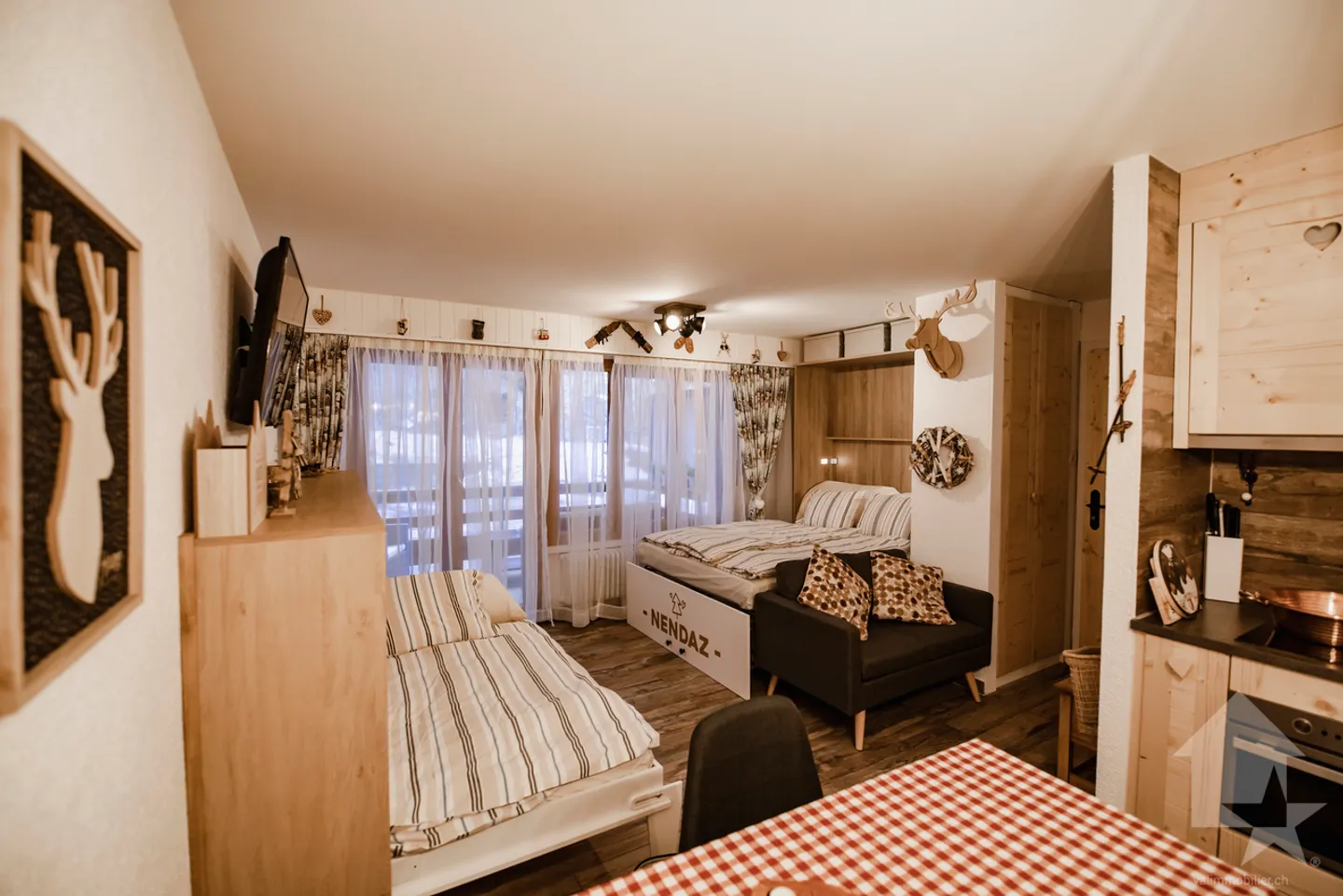 Renoviertes Studio im Herzen des Resorts, Parkplatz und Innenpool! - Foto 8 von 13