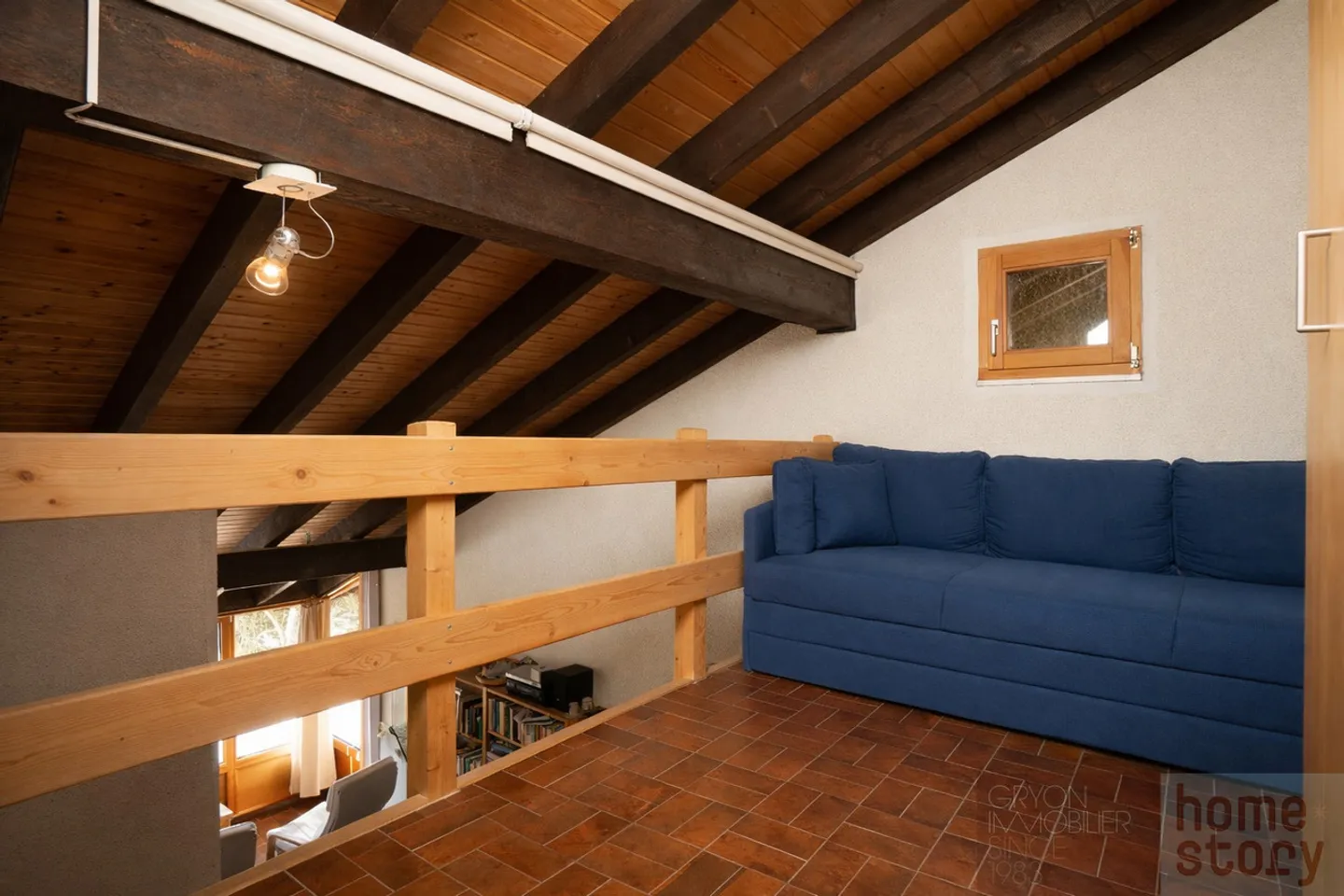 Duplex with fireplace and balcony in Gryon - Alpes des Chaux - Photo 3 of 10