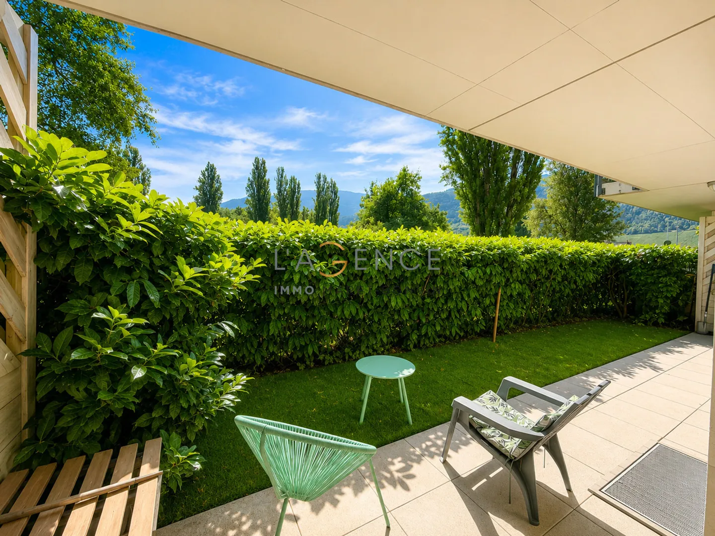 APPARTEMENT 3,5 PCES AVEC TERRASSE ET JARDIN PRIVATIF-SION - Photo 5 sur 5