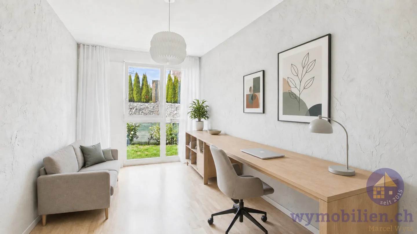 Grosszügige 3.5-Zimmer-Eigentumswohnung mit 30 m² Terrasse in Gümligen - Photo 9 sur 13