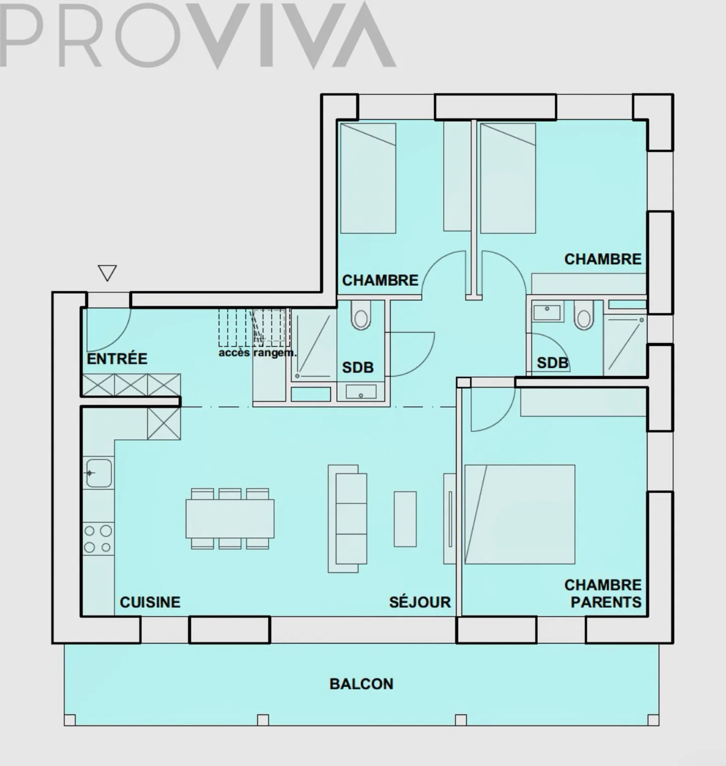 Modern Family Happiness with South Balcony and Mezzanine Storage - Photo 11 of 12