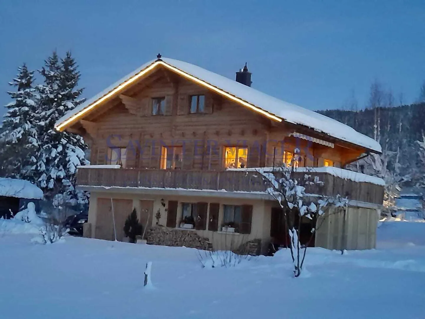Les Bioux, Lago di Joux, Chalet - Viager occupato - Foto 13 di 13