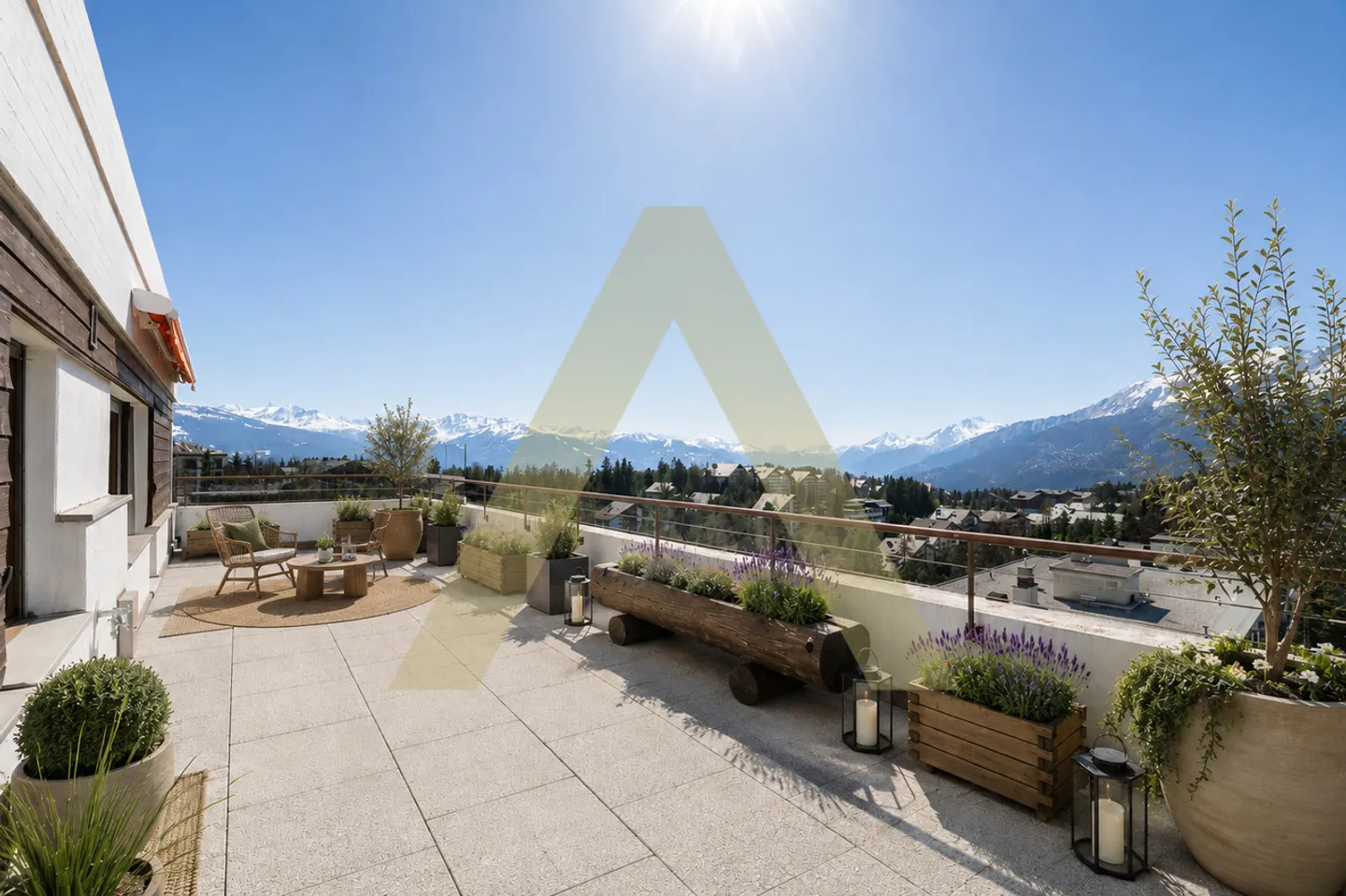 Wunderschöner Duplex im Zentrum des Resorts mit Panoramablick - Foto 1 von 13