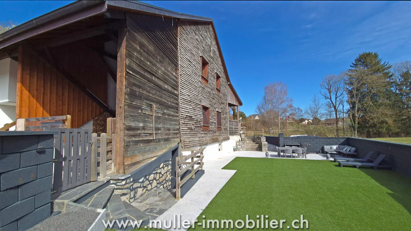 Appartement rénové avec jardin dans un ancien moulin, à Carrouge VD - Photo 13 sur 13