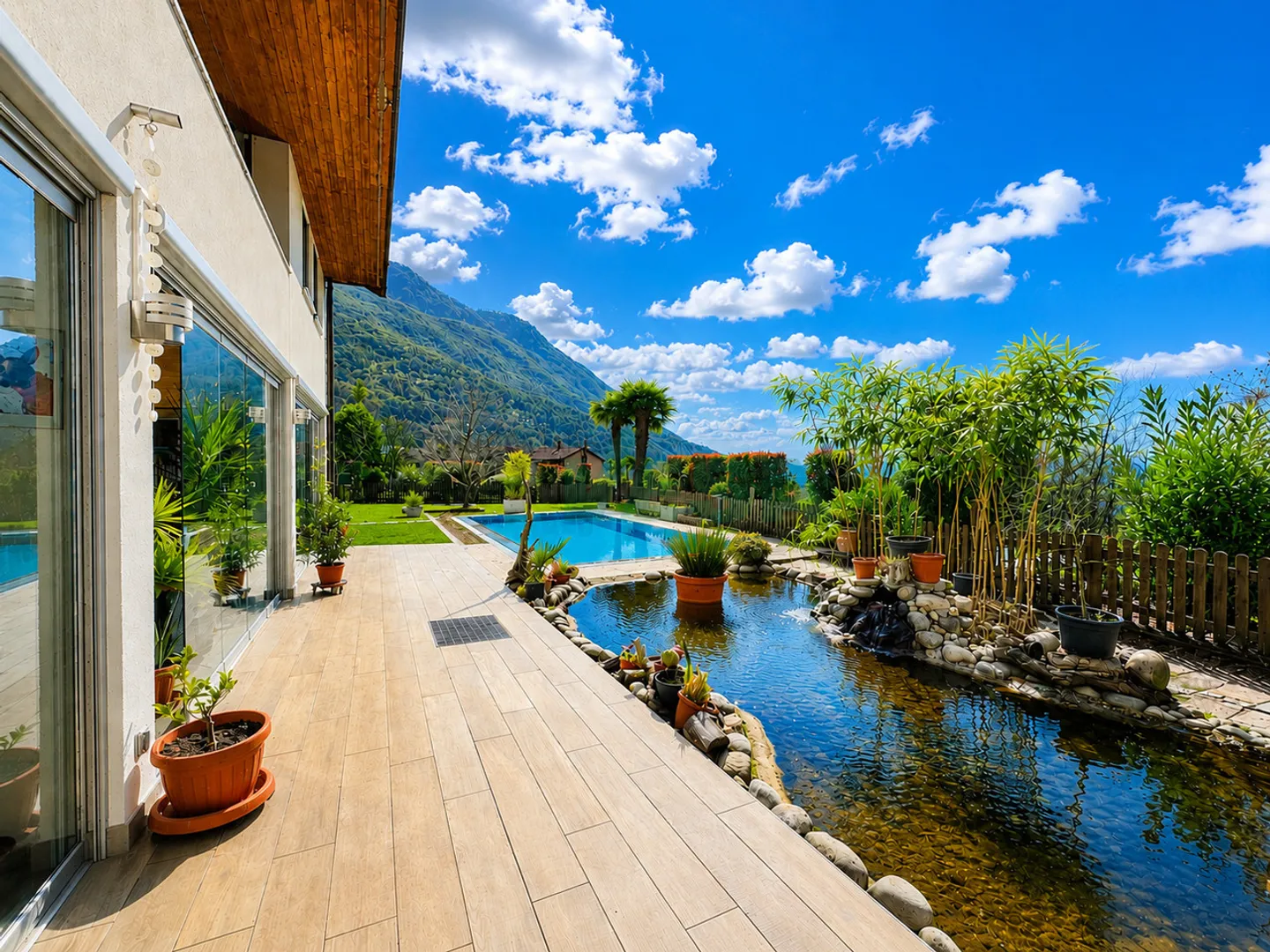 Geräumige Villa mit Swimmingpool, großem Garten und Studio-Apartment - Foto 9 von 13