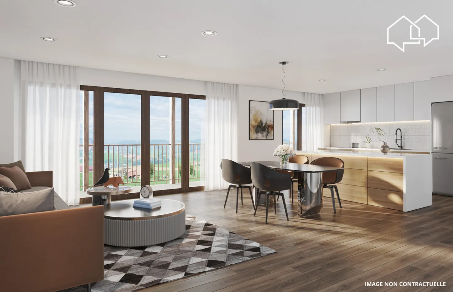 Appartamento di 3.5 locali al 1° piano (edificio 2 - lotto 8) - Foto 7 di 10