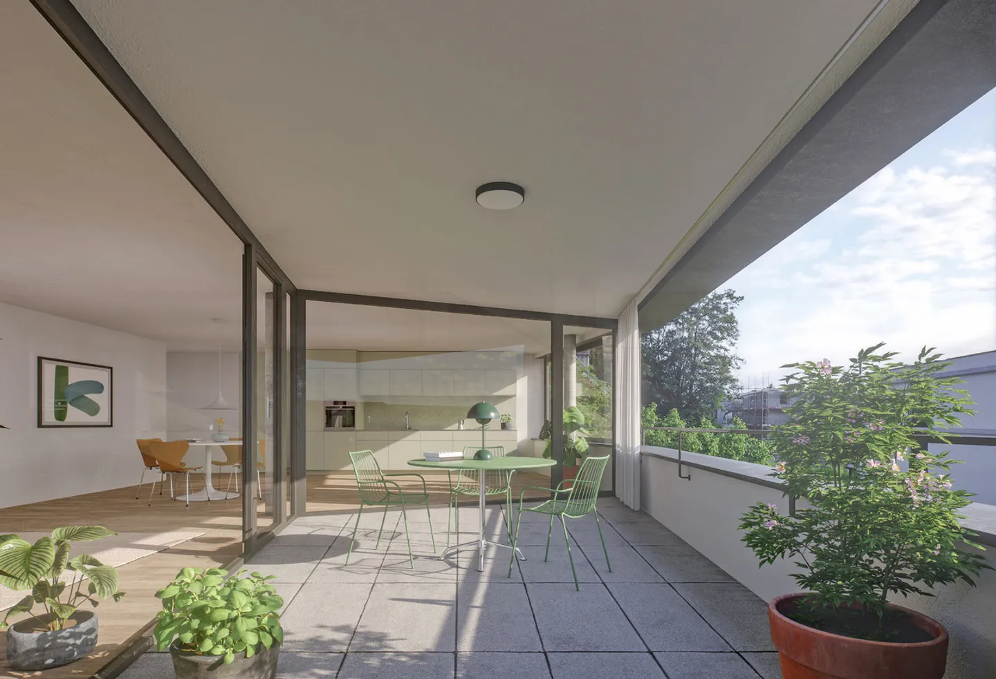 4.5 room apartment Architectural elegance 2 steps from the city center - Photo 3 of 12