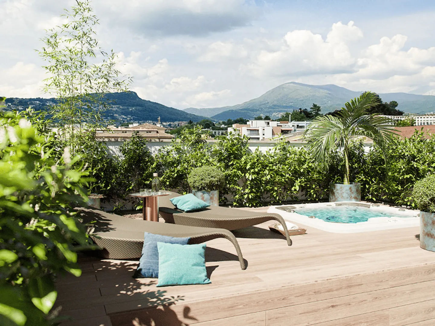 Splendidi eleganti attici duplex 4,5 locali con bellissimo roof-garden - Photo 2 sur 11