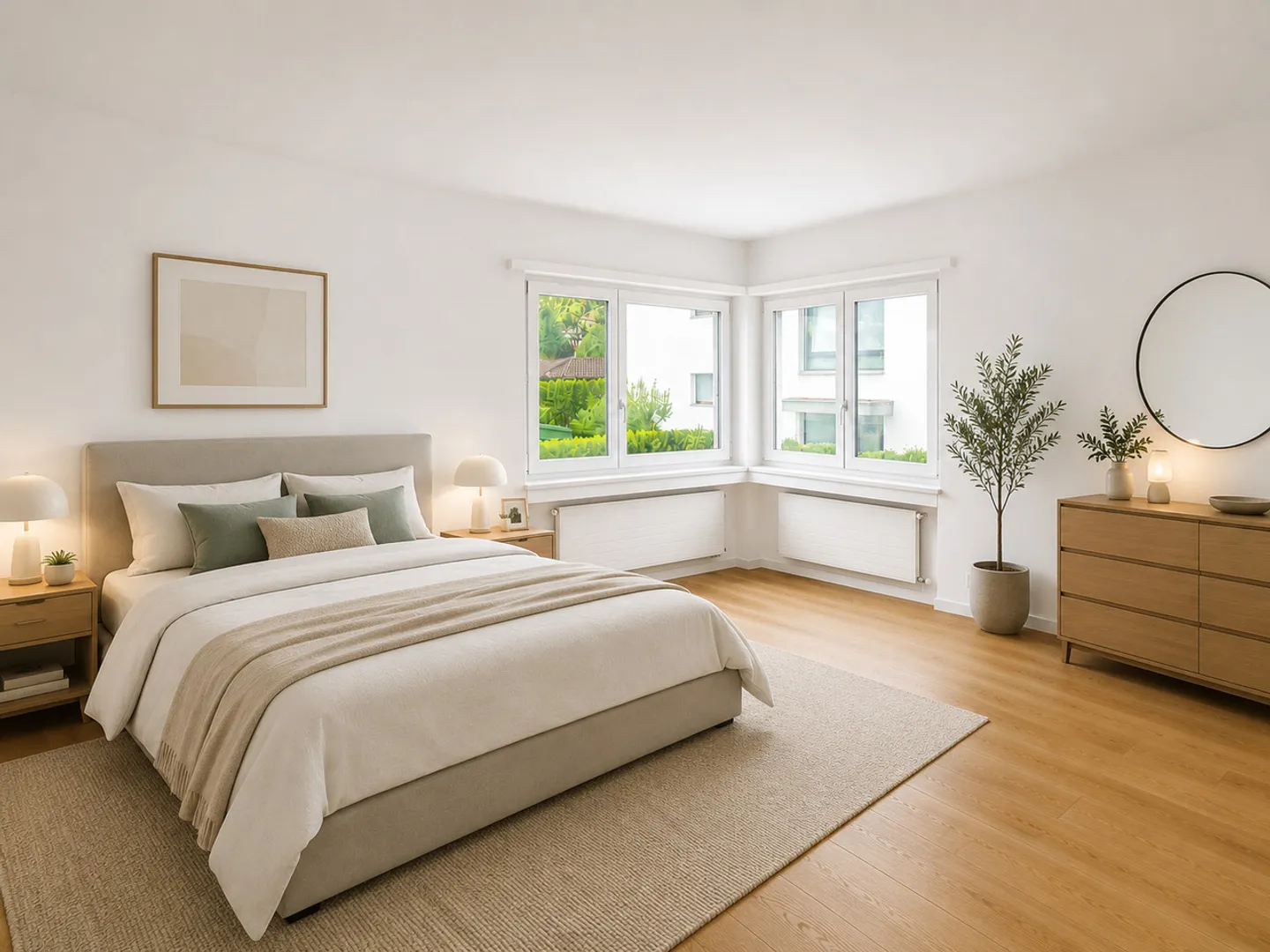 Spacious and quiet 3.5-room apartment with private garden - Photo 8 of 13