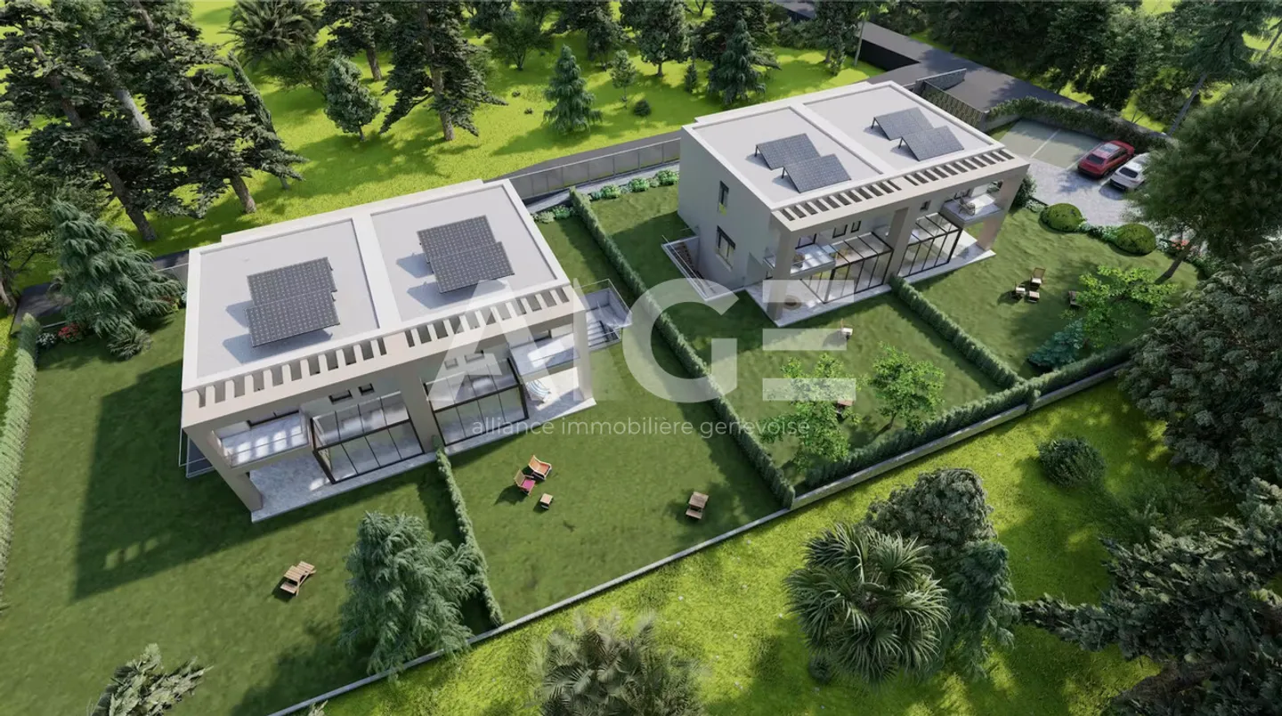 Grand-Saconnex -  Dernières villas contemporaines THPE à saisir - Foto 8 von 9