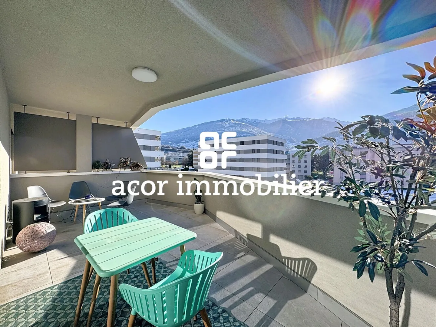 Conthey - Appartement 3½ avec grand balcon - Photo 5 sur 9