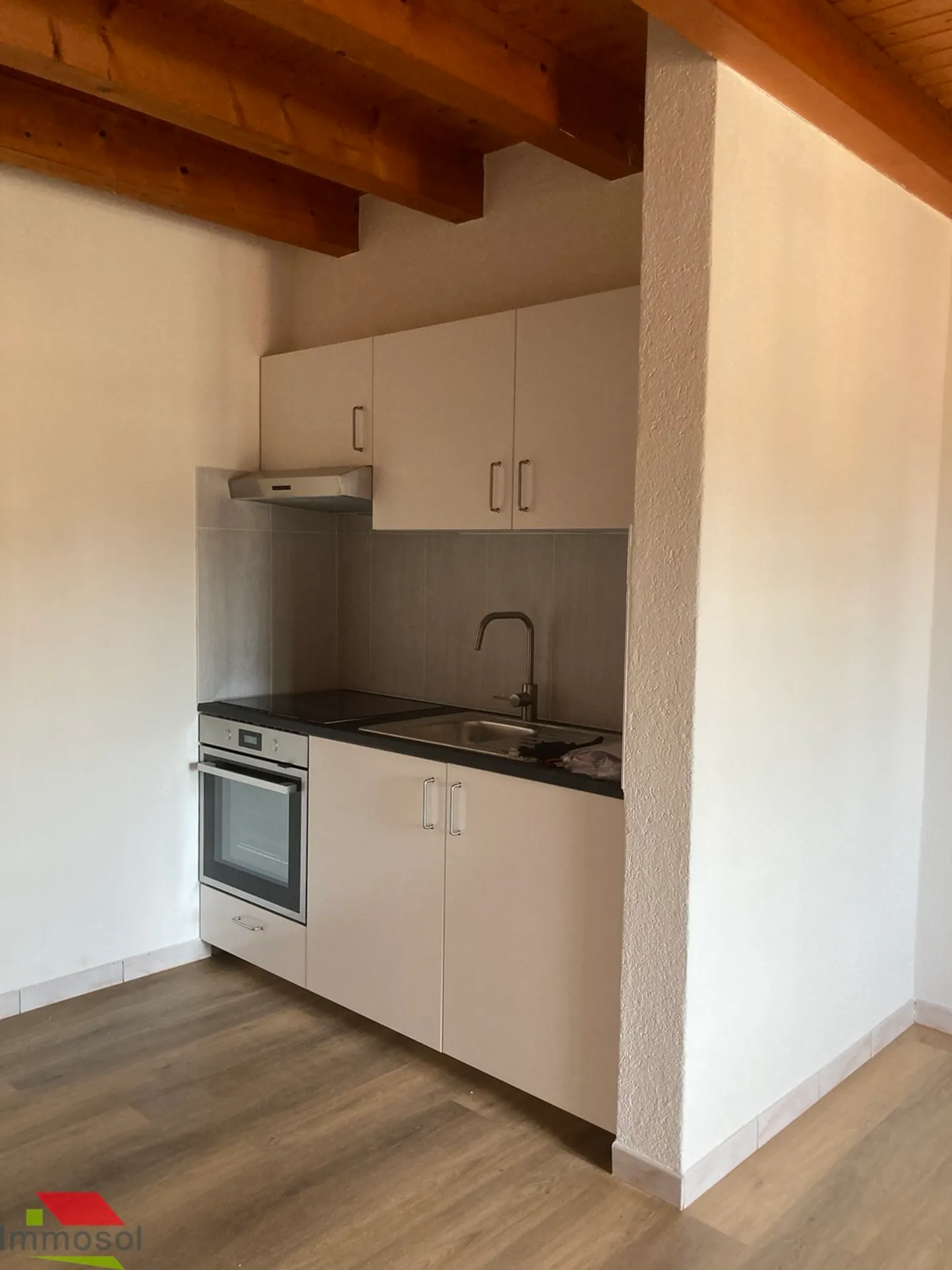 Renoviertes Studio mit ausgestatteter Küche und Duschbad - Foto 2 von 2