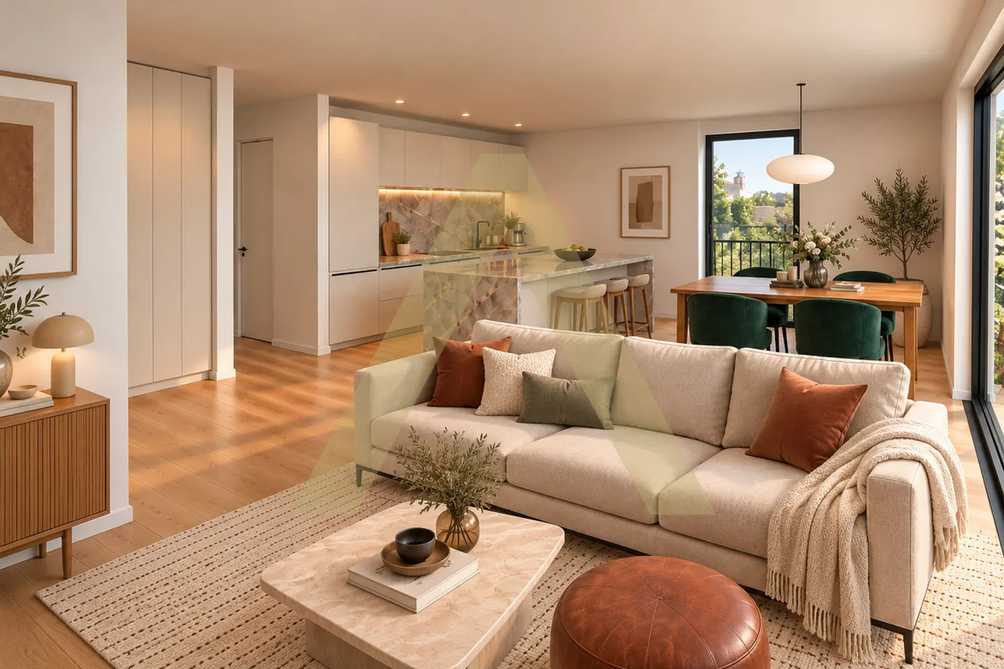 Pleasant new apartment with garden - Photo 3 of 7