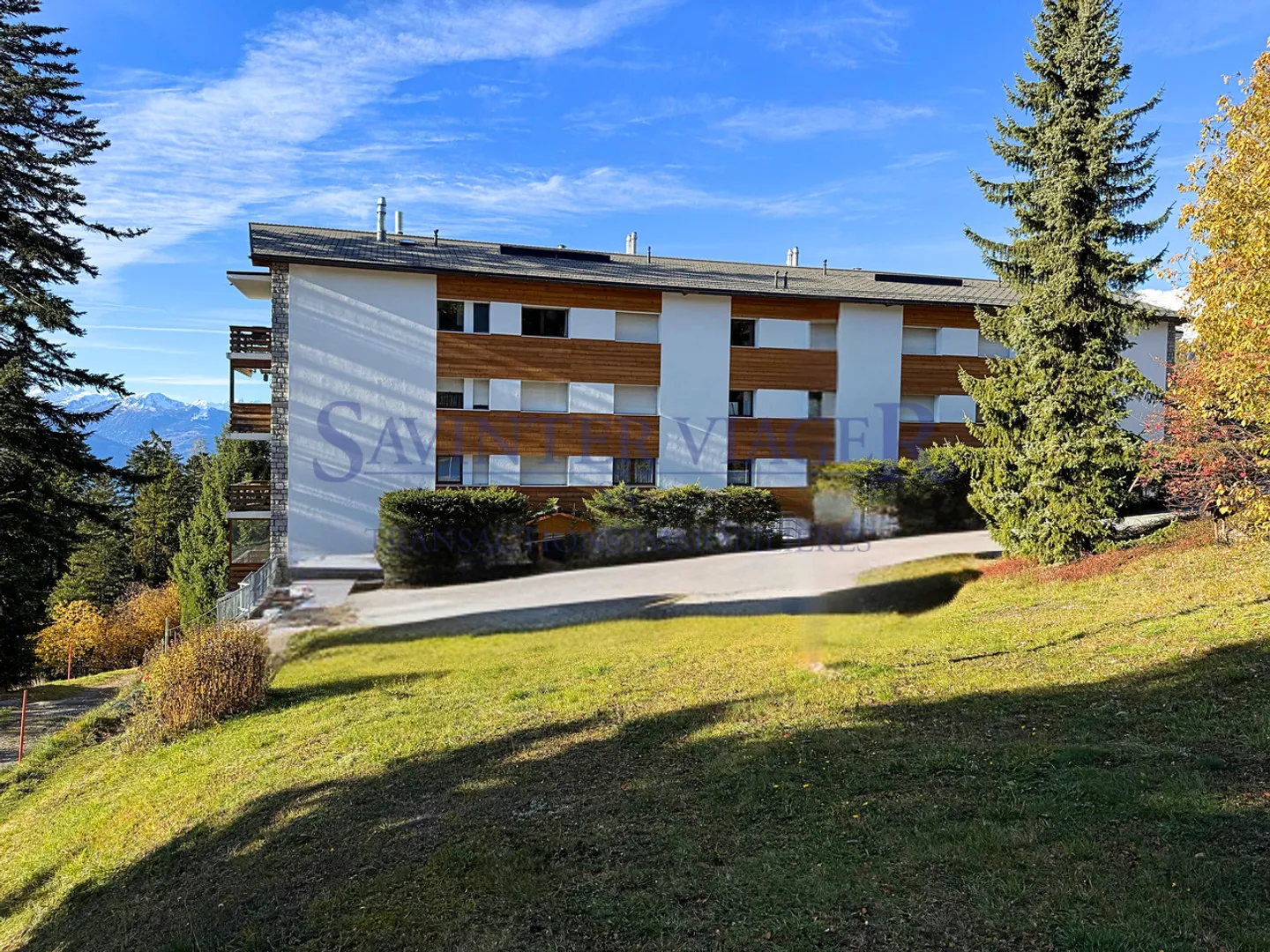 Magnificent view. Crans-Montana. Occupied Life Annuity. - Photo 6 of 13