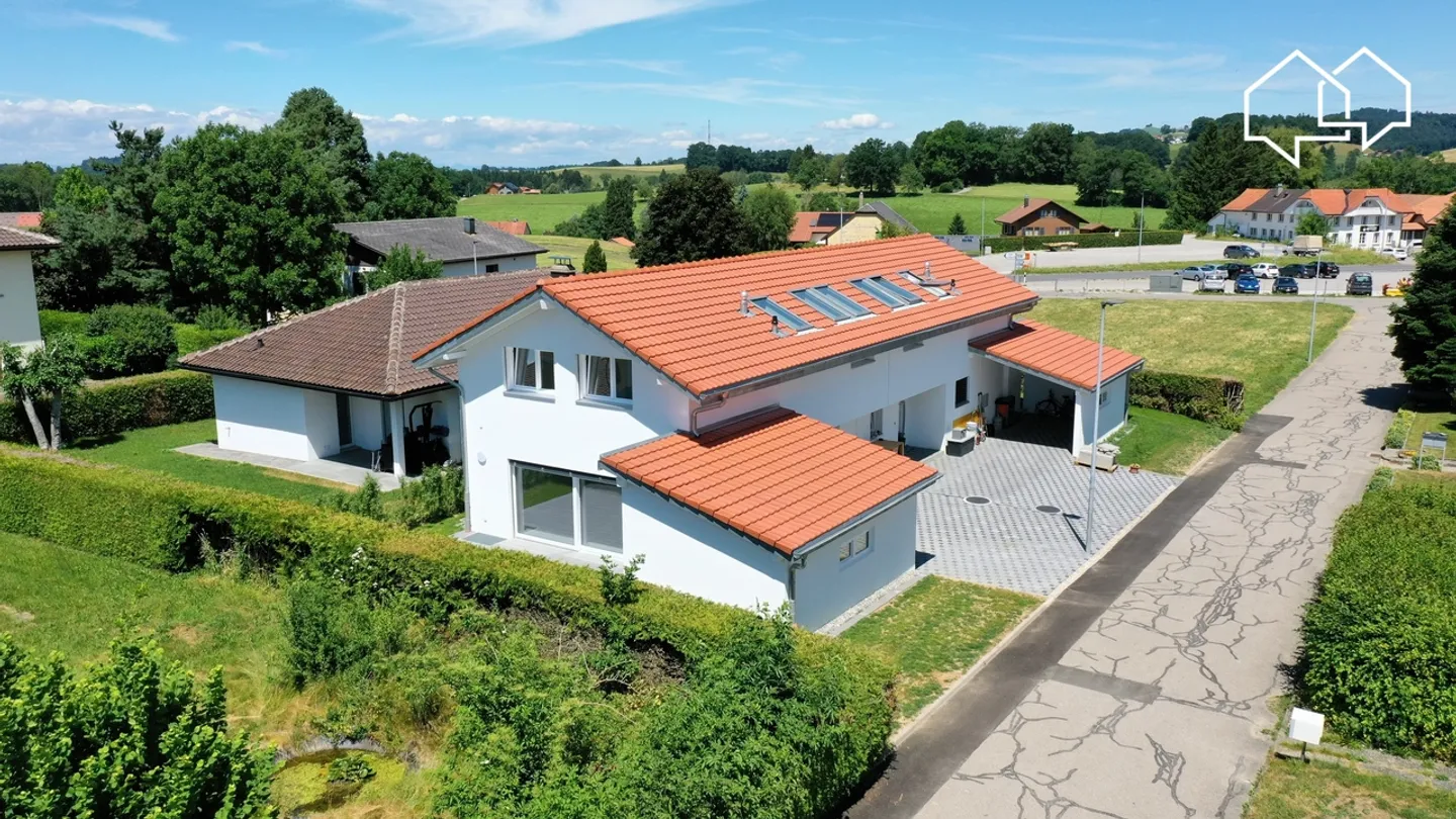 Villa jumelée neuve de 5.5 pièces au Mouret (A) - Photo 4 sur 8