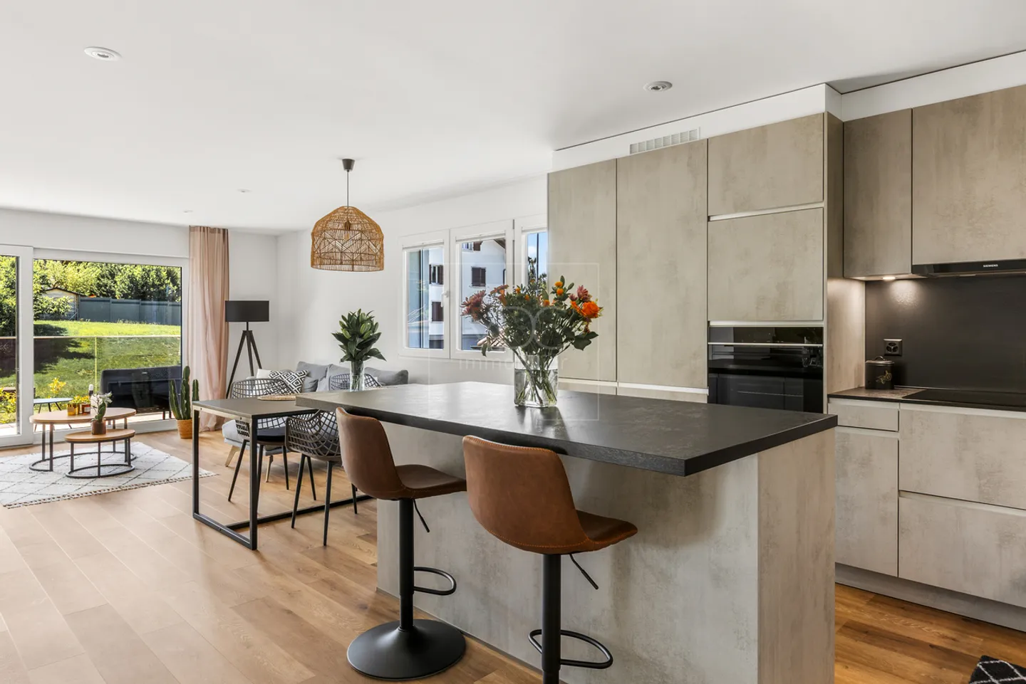 Wunderschöner Duplex in einem neuen Gebäude in Corminboeuf - Foto 5 von 13