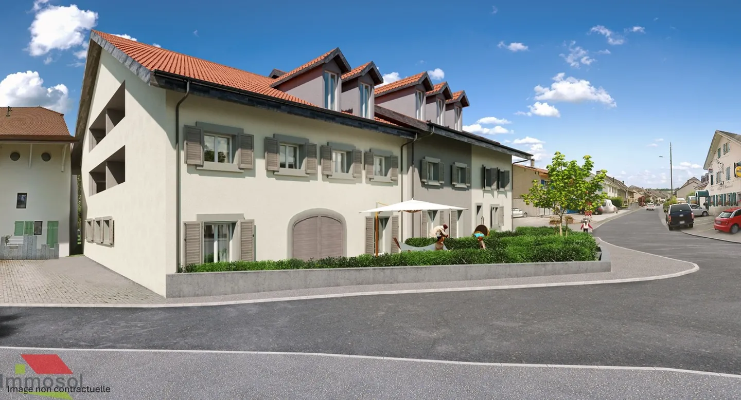 Orny - 4.5 rooms - New Apartment with Attic - Photo 2 of 9