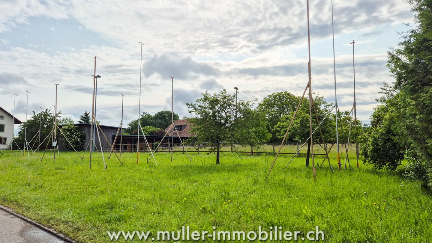 Villa neuve mitoyenne dans un hameau historique de la Broye - Photo 3 sur 13