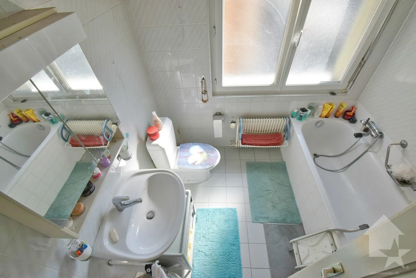 Schöne 3,5-Zimmer-Wohnung im Stadtzentrum von Sion mit Mietern - Foto 11 von 12