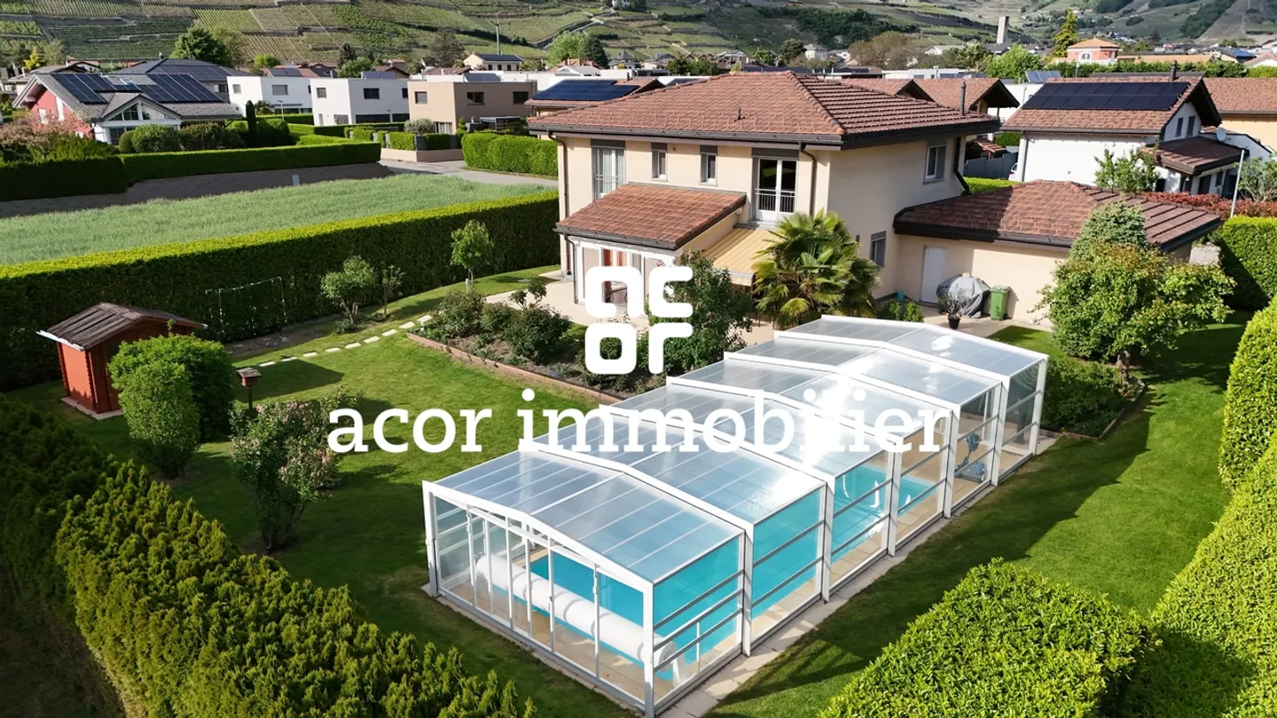 Plan-Conthey - Villa indipendente di 7½ locali con piscina - Foto 2 di 8