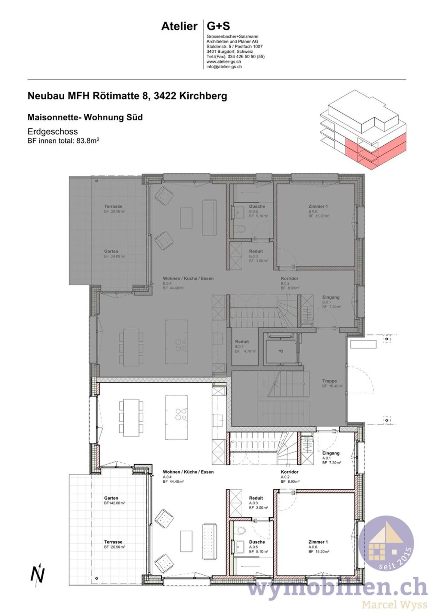 Vivre comme dans une maison individuelle - maisonette exclusive de 6,5 pièces 162m2 - Photo 7 sur 13