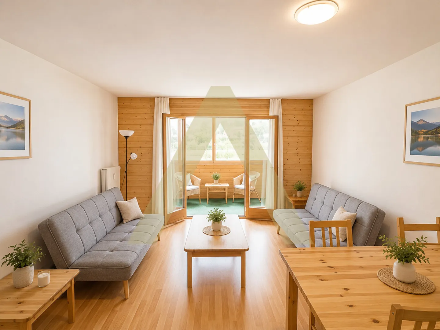 Cosy appartement meublé avec loggia dans un cadre verdoyant - Foto 2 von 13