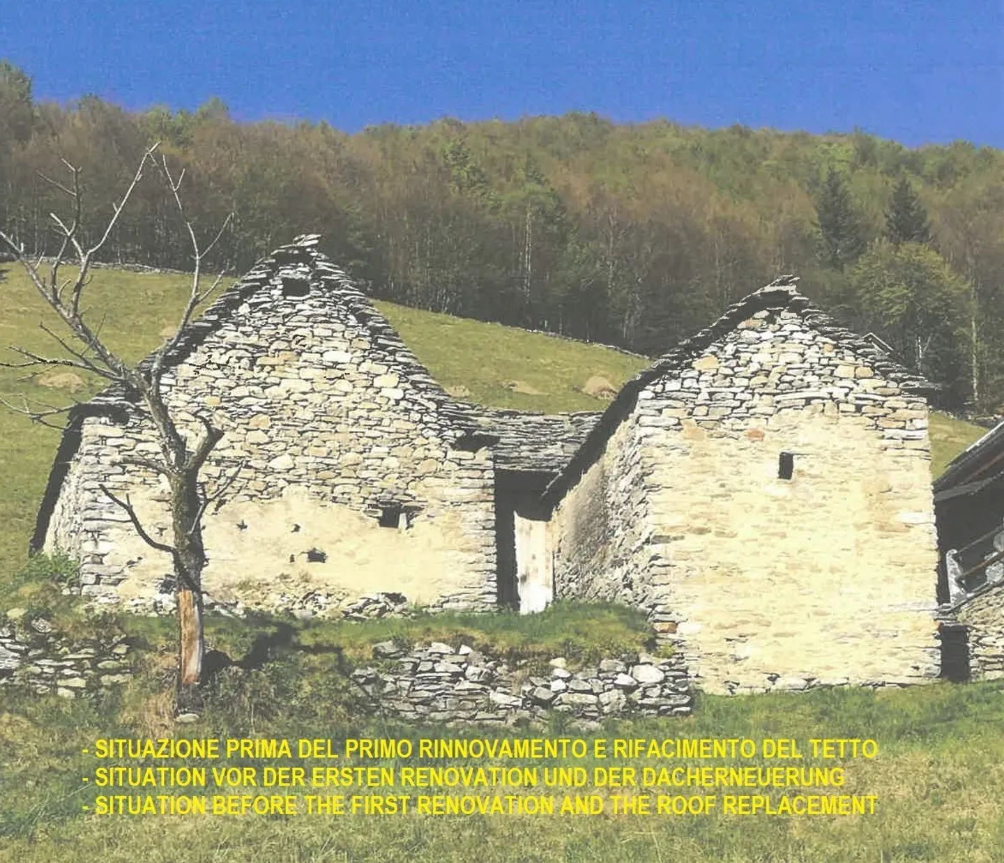 MONTI DI COMINO - Rustic property to renovate with approved building permit - Photo 12 of 13
