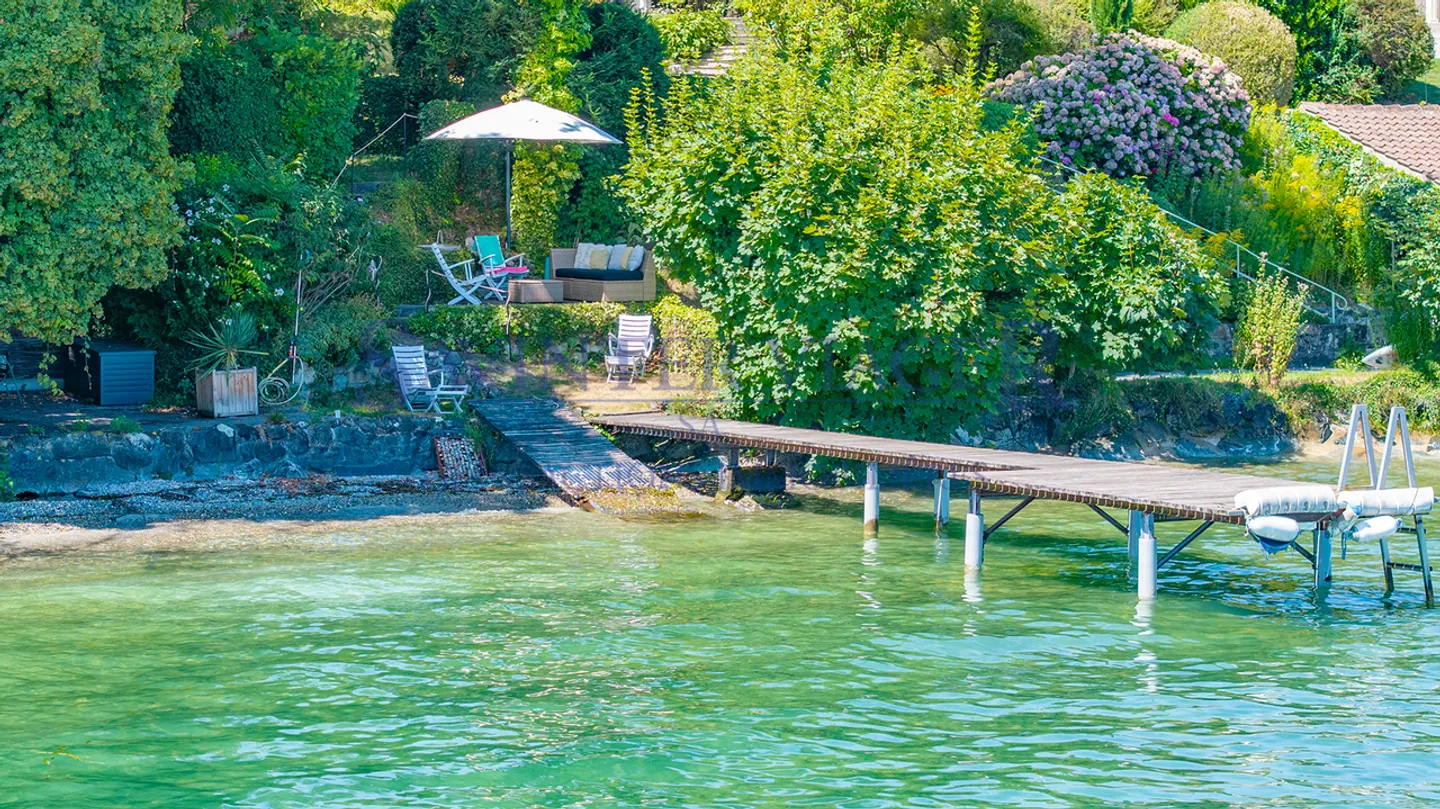 Une signature architecturale face au Léman - Vente en Viager - Foto 1 von 2