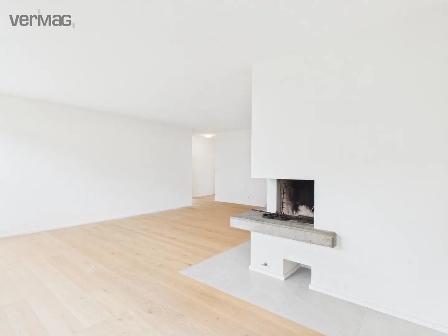 Bright 5.5-room apartment with fireplace, washing tower & garage box - Photo 6 of 13