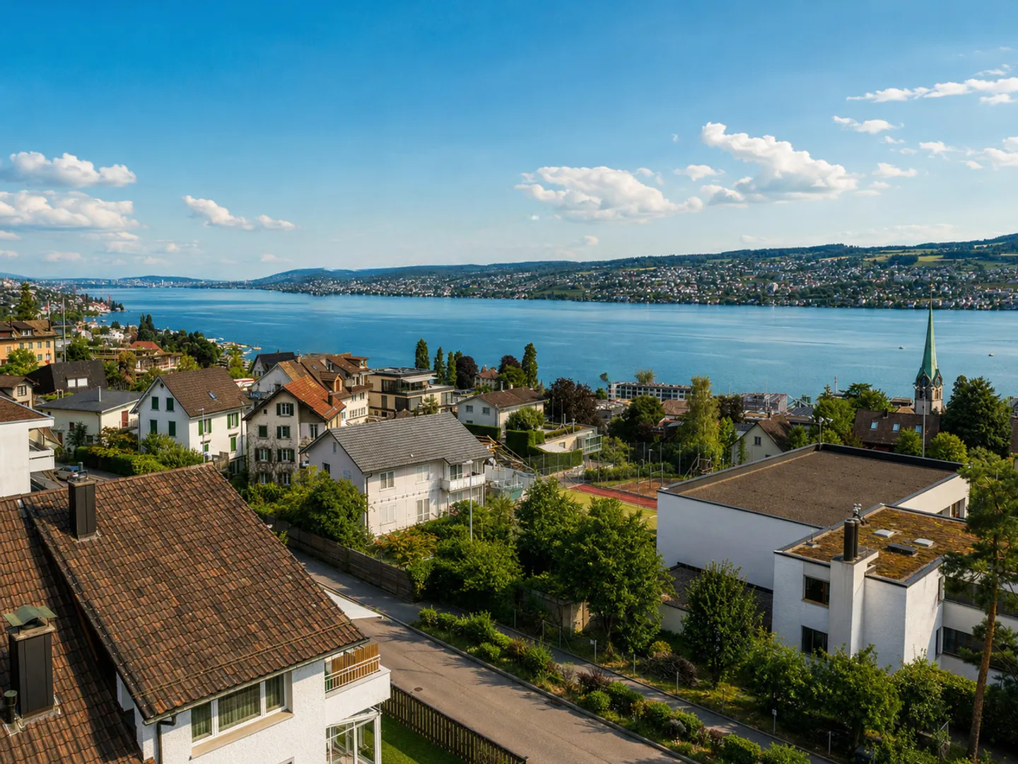 L'architettura incontra la qualità della vita: Casa unifamiliare con vista lago nel quartiere Bergli - Foto 7 di 13