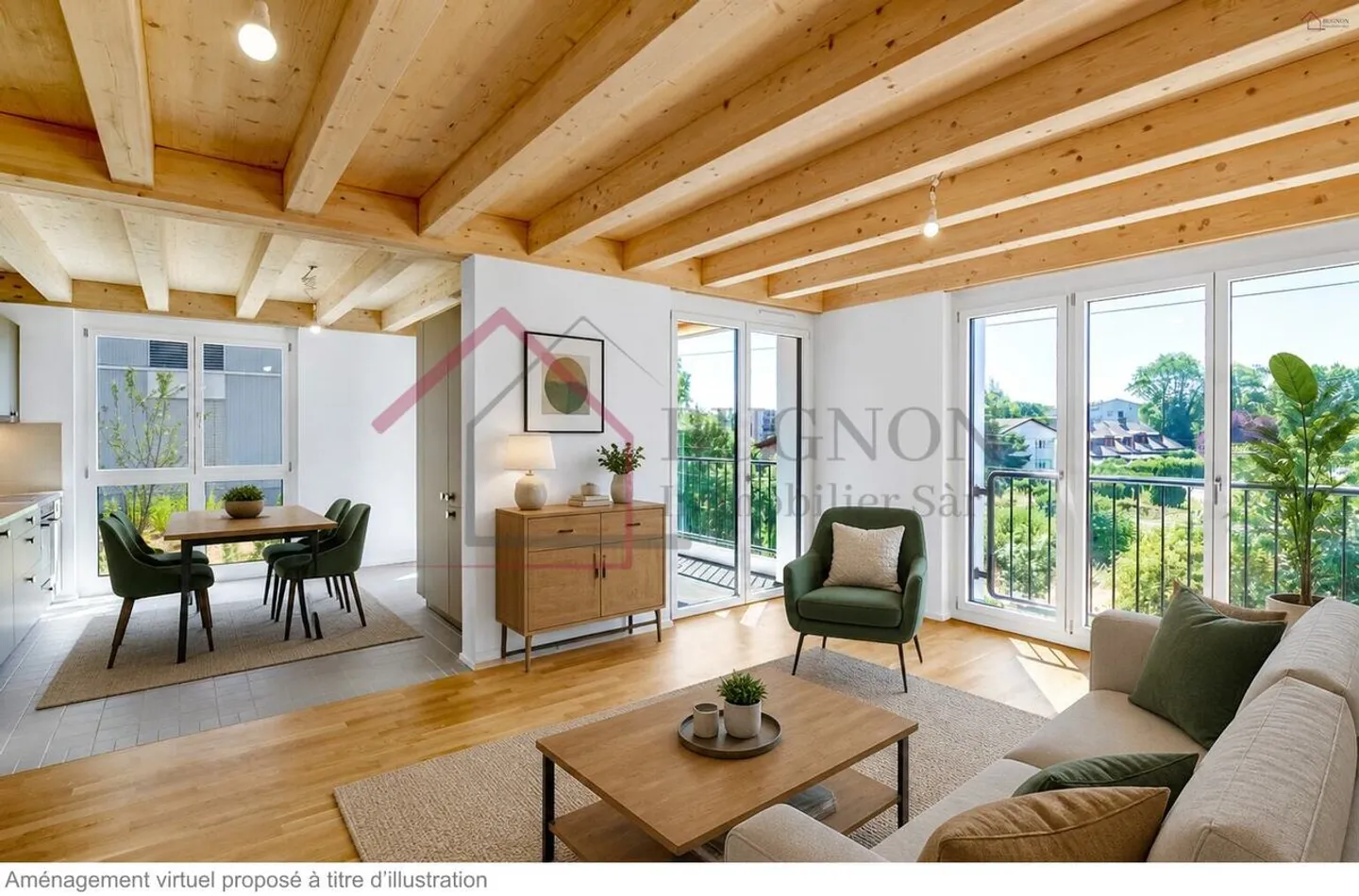 A new 2.5 room apartment combining comfort, sustainability, and mobility - Photo 4 of 13