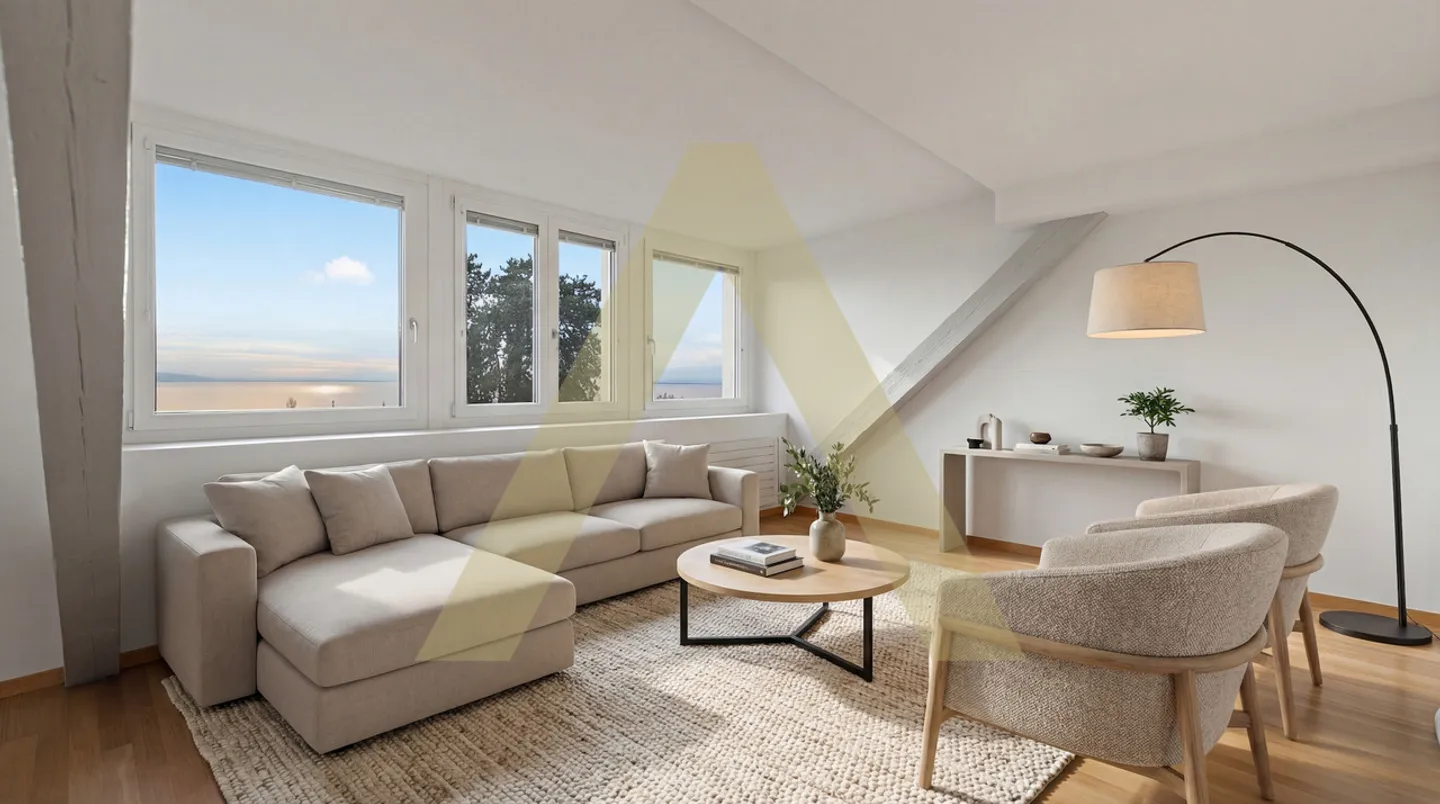 Herzstück in Penthouse mit Seeblick - Foto 5 von 9