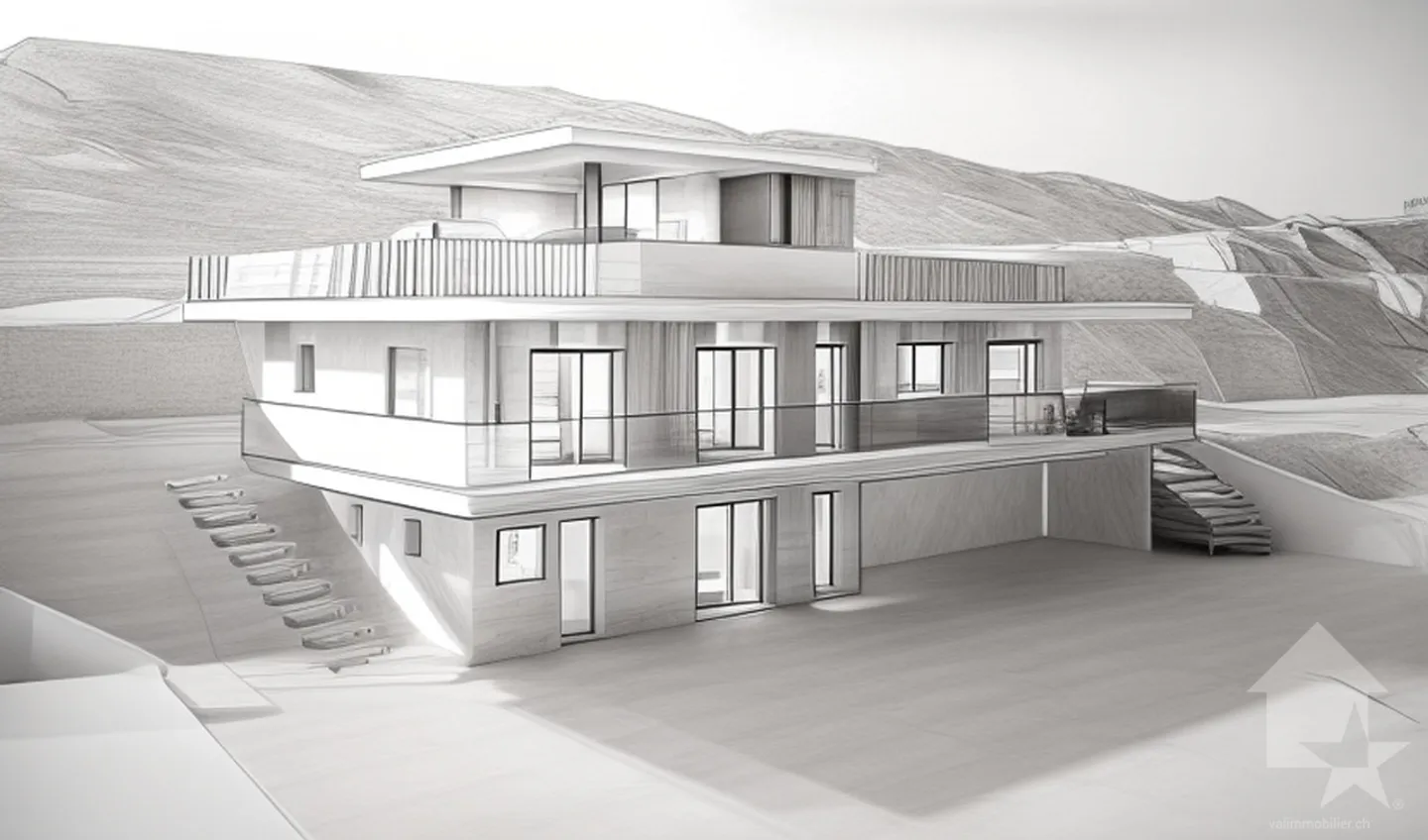 Magnifica villa di 4,5 locali da costruire - Foto 1 di 11
